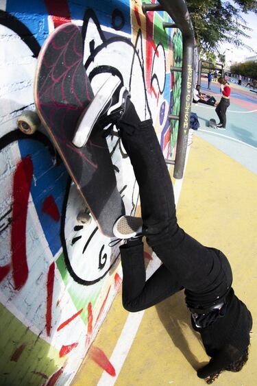 Barcelona, un im¨¢n para las apasionadas del skate