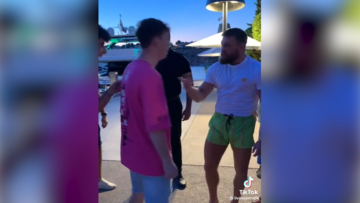 Se encuentran a McGregor en Ibiza, le ofrecen su polera y pasa esto...