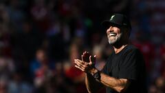 Liverpool boss Jurgen Klopp was shown Real Madrid's Jude Bellingham's 94th minute game winner in the Champions League and his reaction is how we all felt.