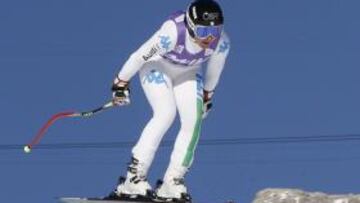 Merighetti estrena palmarés en el descenso de Cortina