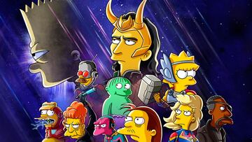 Los Simpson dedican un nuevo corto a Marvel Studios con Loki y Vengadores Endgame