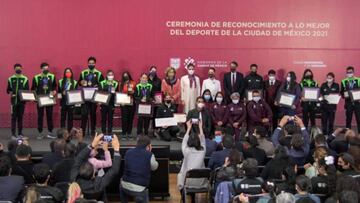 Reconocen a los mejores deportistas de CDMX en 2021