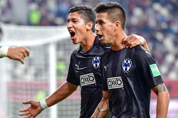 Maxi Meza también se hizo presente en el marcador y con eso Rayados tomó ventaja