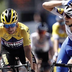 Triunfo por Jakobsen en el primer asalto Bernal-Roglic