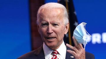 As the covid-19 infection rate and death toll continues to rise Joe Biden is asking for &#039;100 days to mask&#039; before the vaccine can be widely distributed.