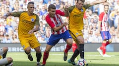 Lucas impresses at left back for Atleti in Theo's absence