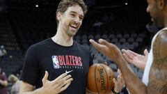 Pau Gasol, en plena recuperación.