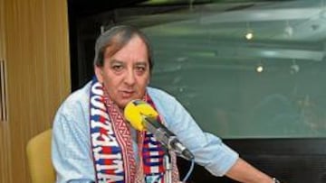 <b>ADIOS. </b>Llamas era un reconocido hincha del Atlético de Madrid.