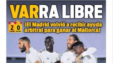 'VARra' libre para el Madrid