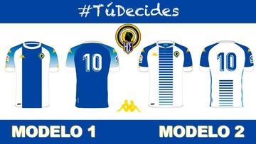 Hércules: Los socios ya pueden votar entre dos camisetas