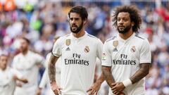 La quietud de Isco y Marcelo