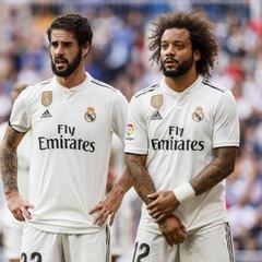 Isco and Marcelo still waiting to find a new club