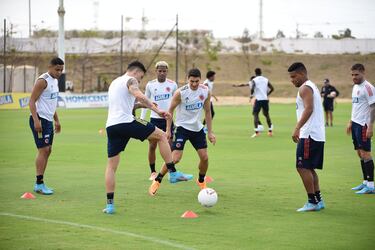 Galería fotográfica del entrenamiento de la Selección