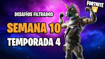 Fortnite Temporada 4: desafíos filtrados Semana 10