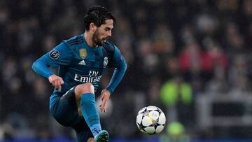 Isco, durante el partido.