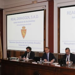 El Zaragoza celebra mañana una Junta General de Accionistas telemática
