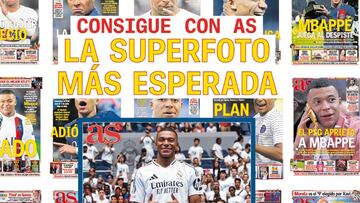 La Superfoto más esperada de Mbappé, desde este miércoles con AS