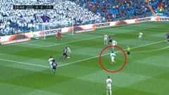 La desidia de Modric en el gol del Eibar: ¡dejó solo a su marca!