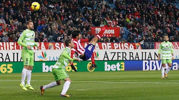 23/11/13  PARTIDO PRIMERA DIVISION
ATLETICO DE MADRID - GETAFE 
gol de diego costa chilena