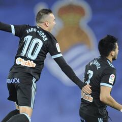 1x1 del Celta: Aspas y Maxi siguen aliados con el gol