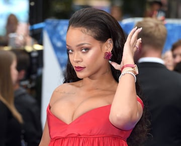 Rihanna en la premiere en Londres de "Valerian y la ciudad de los mil planetas" 