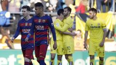 Villarreal battle back from 0-2 down against Barcelona