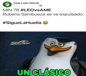 Los memes de la eliminación de América ante León