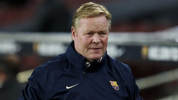 20/09/21 PARTIDO PRIMERA DIVISION JORNADA 5 BARCELONA - GRANADA RONALD KOEMAN