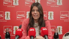 Amalia Fra, periodista gracias a un partido de España en una Copa del Mundo de la FIFA™