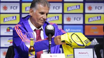 Carlos Queiroz, t&eacute;cnico de la Selecci&oacute;n Colombia