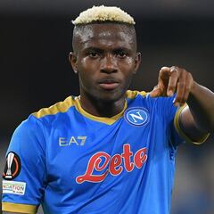 El Nápoles "mima" a Osimhen