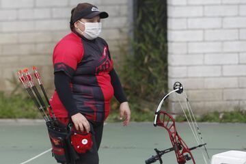 Cumpliendo con las medidas de bioseguridad, el equipo colombiano trabaja en Medellín, luego de varios veces de entrenamientos virtuales.