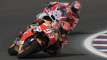 Márquez y Dovizioso.