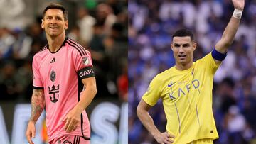 Tanto Cristiano como Messi llegan al duelo entre Inter Miami y Al Nassr en momentos totalmente contratantes dentro del terreno de juego.