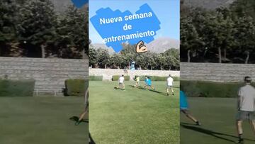 Así entrena la UC después de la goleada que sufrió en contra