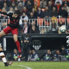 Morata volvió en Mestalla y
ya piensa en el Liverpool