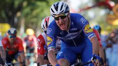 Elia Viviani se impone en la etapa 4 del Tour.