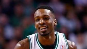 Jeff Green, tras anotar en un encuentro de la pasada temporda, en la que logr&oacute; su mejor promedio en anotaci&oacute;n (16,9 puntos por noche).