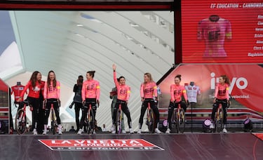 Los 21 equipos de La Vuelta a España Femenina