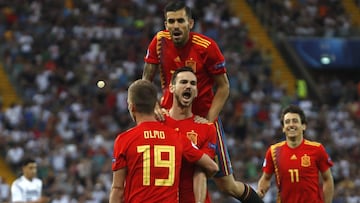 30/06/19  PARTIDO EUROCOPA SUB21 SUB 21 FINAL
 SELECCION ESPA&Ntilde;OLA ESPA&Ntilde;A - ALEMANIA 
 PRIMER GOL FABIAN RUIZ 1-0 ALEGRIA