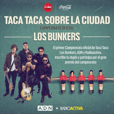 El espectacular concurso que une a Los Bunkers, radio ADN y Radioactiva