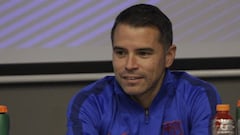 Saviola, feliz de reencontrarse con excompañeros colombianos