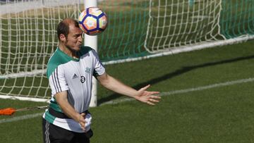 El jugador del Betis, Roman Zozulya.