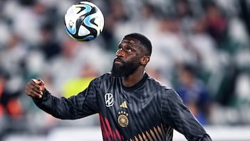 Rüdiger, con Alemania.