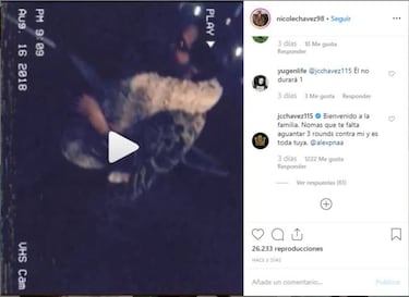 Julio César Chávez comenta al novio de su hija "3 rounds contra mí y es tuya"