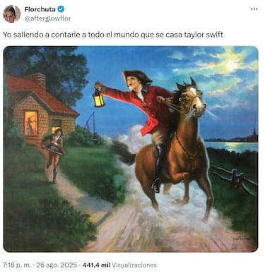 Los memes del compromiso entre Taylor Swift y Travis Kelce: las ‘swifties’ enloquecen y dejan estas imágenes para el recuerdo