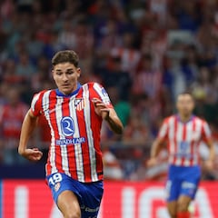 Julián Álvarez busca estrenarse con el Atlético de Madrid