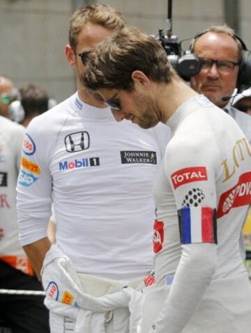 El francés, Romain Grosjean.
