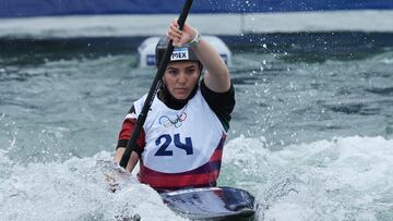 Sofía Reinoso queda eliminada en la primera ronda de Canotaje Slalom