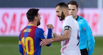 Messi y Benzema.